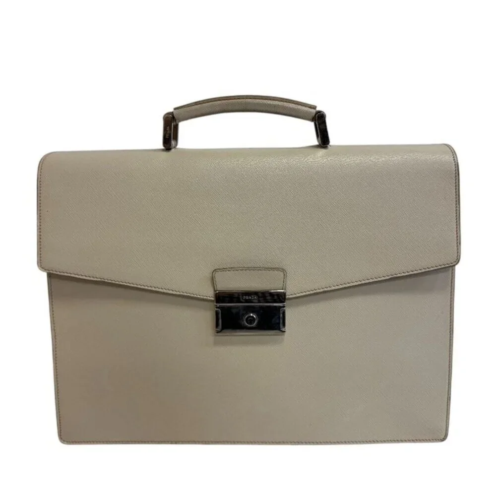 Prada Business Bag White